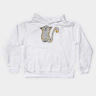 Happy kitty cat Kids Hoodie